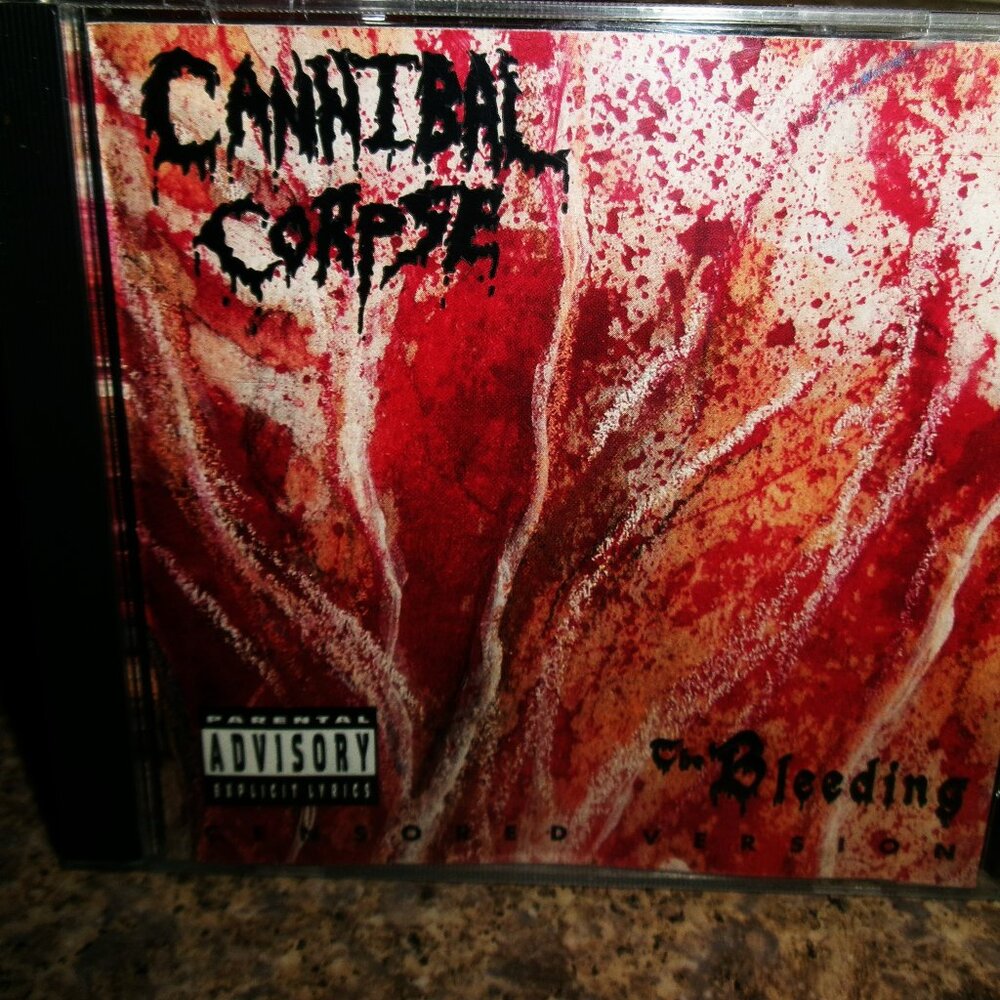 cannibal corpse the bleeding mint censored1994 canada cd - heavy death metal